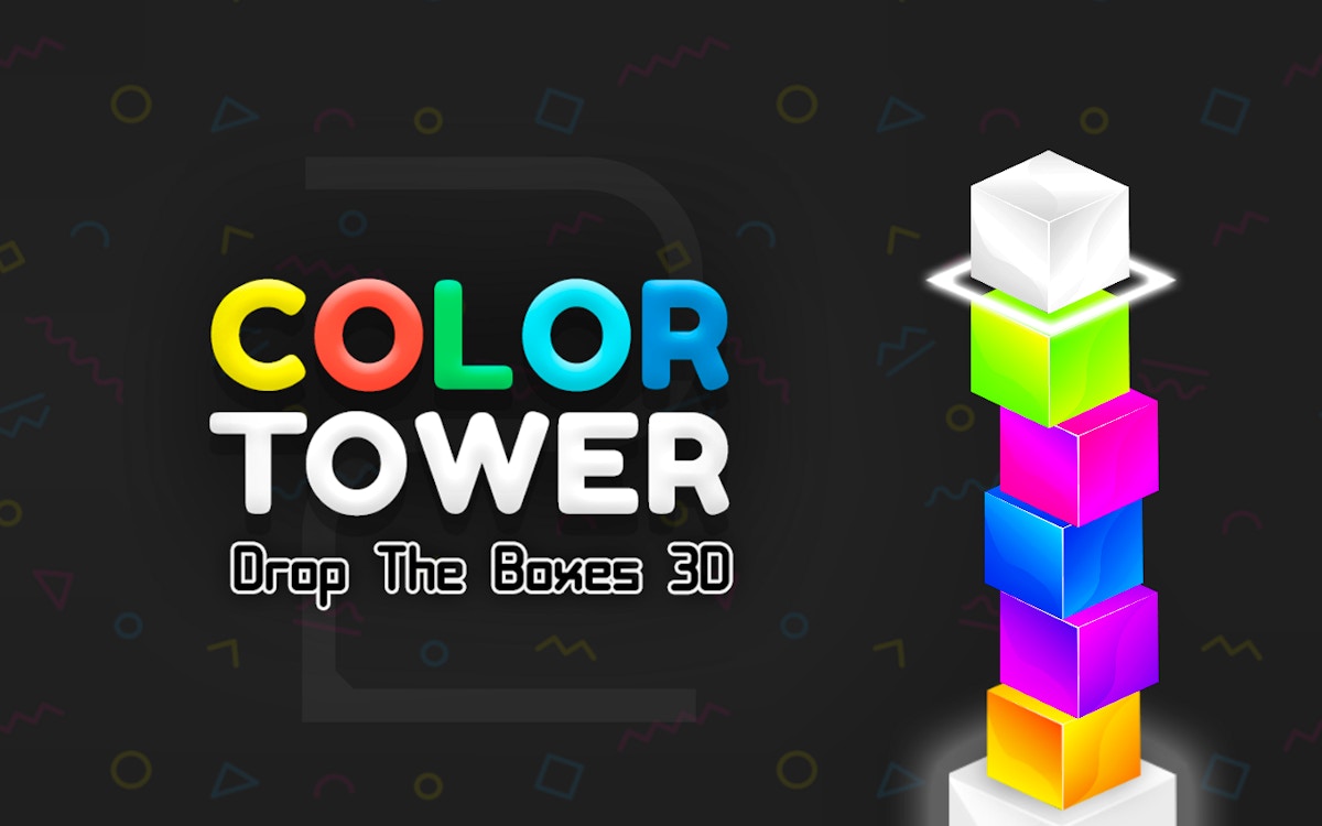 Color Tower 2 - Drop The Boxes 3D game cover
