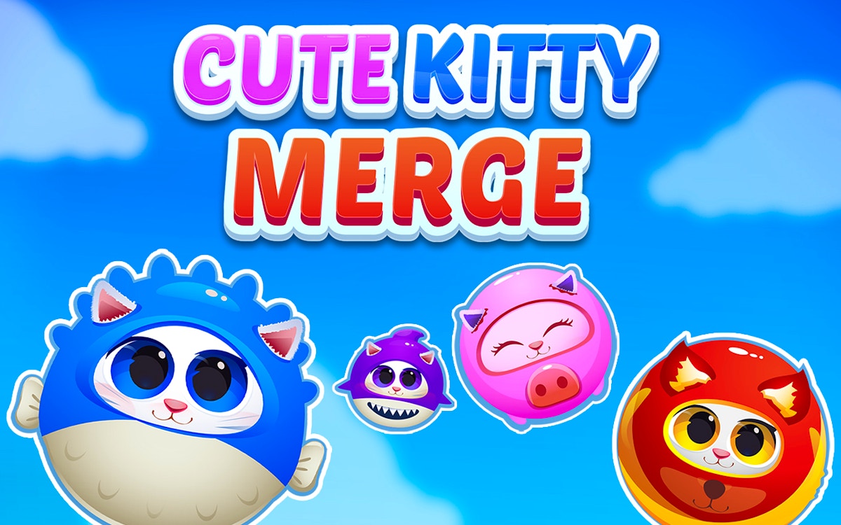 Cute Kitty Merge game cover