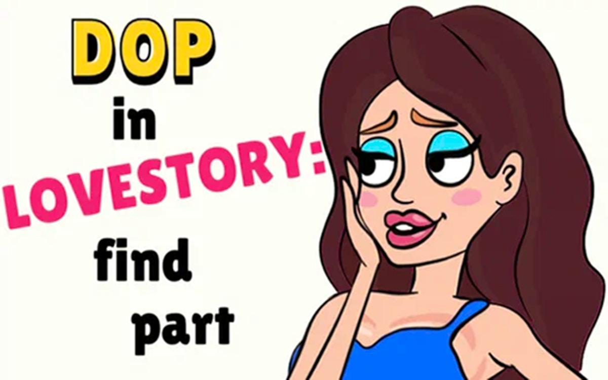 DOP in Love Story Find Part - Arcade Game