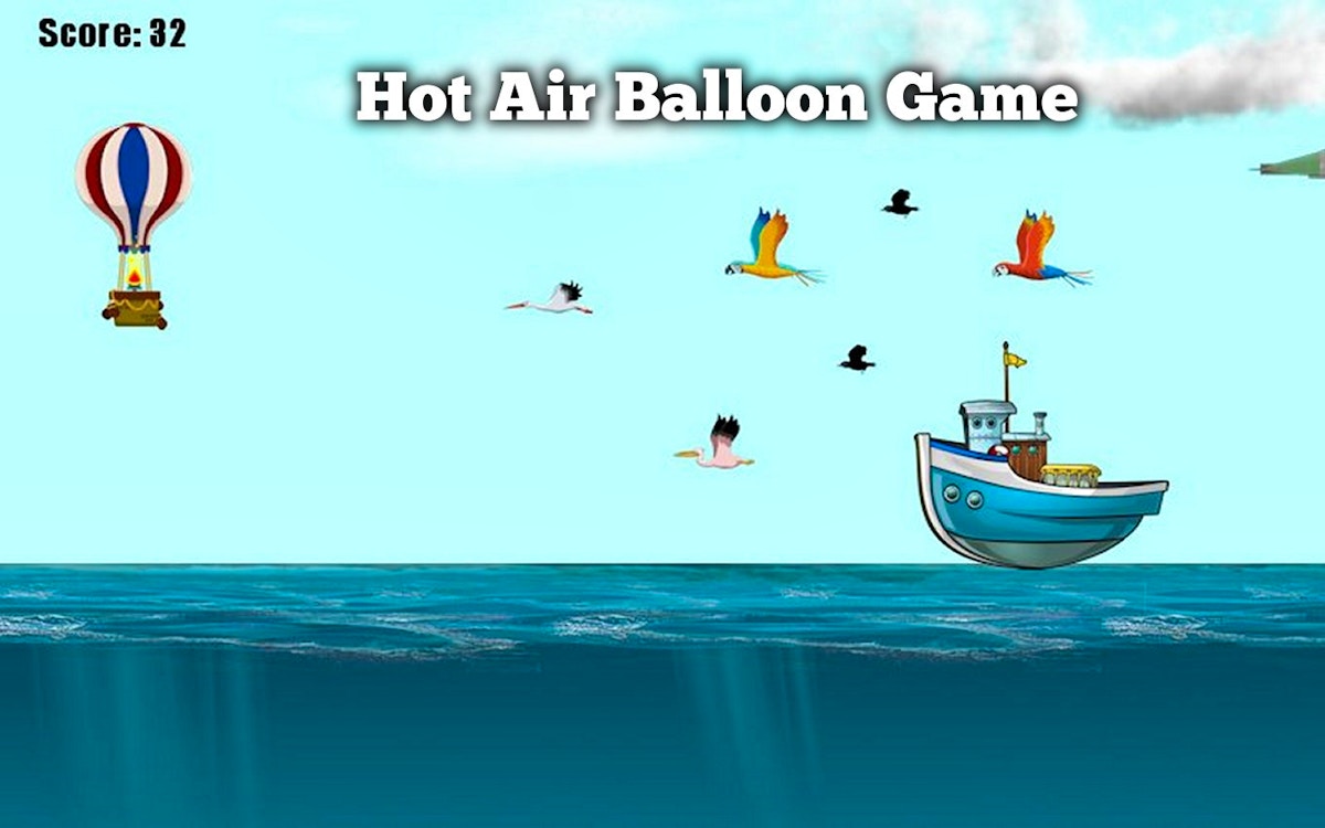Hot Air Balloon Game - Arcade Game