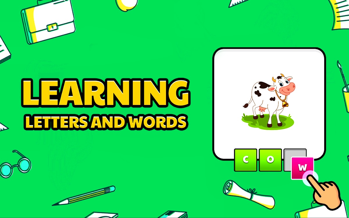Learning Letters and Words game cover
