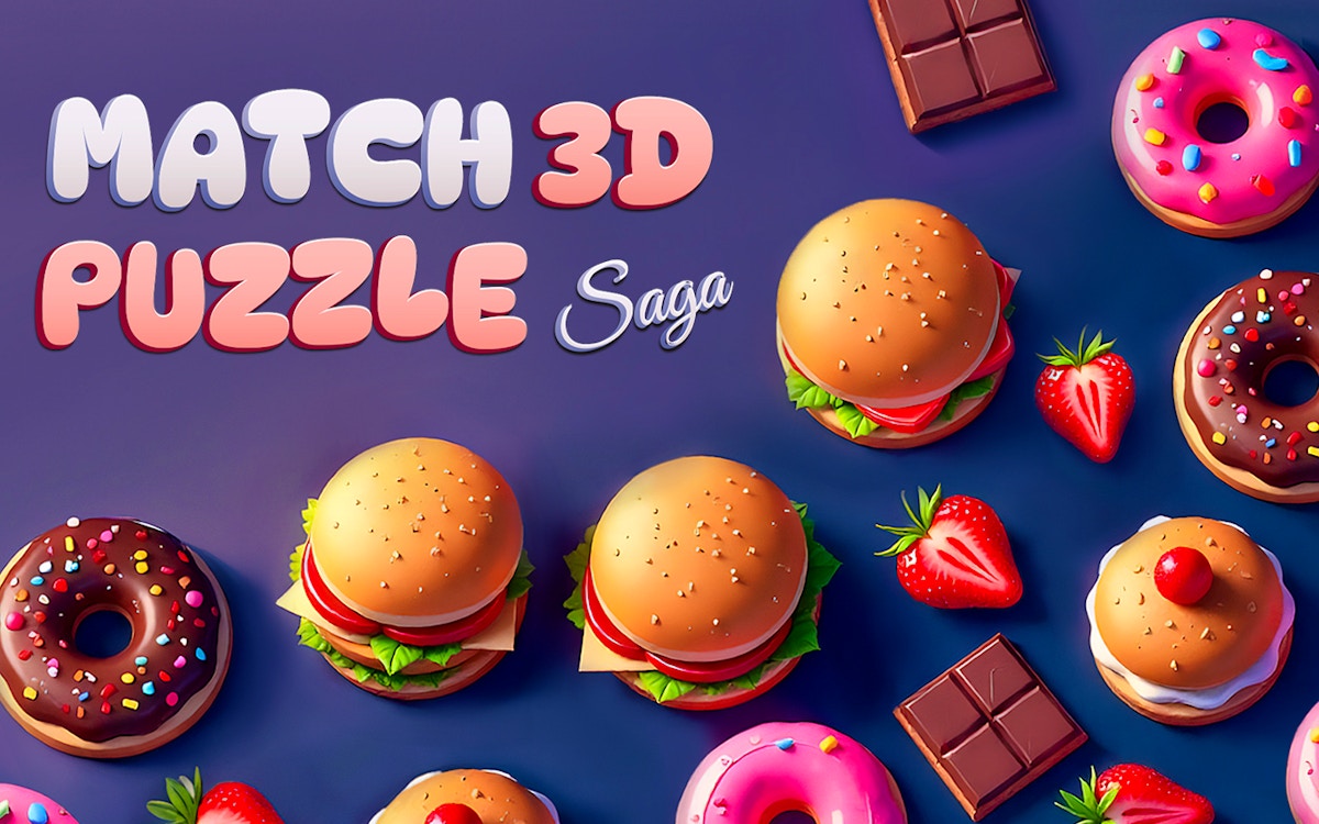 Match 3D Puzzle Saga - Arcade Game