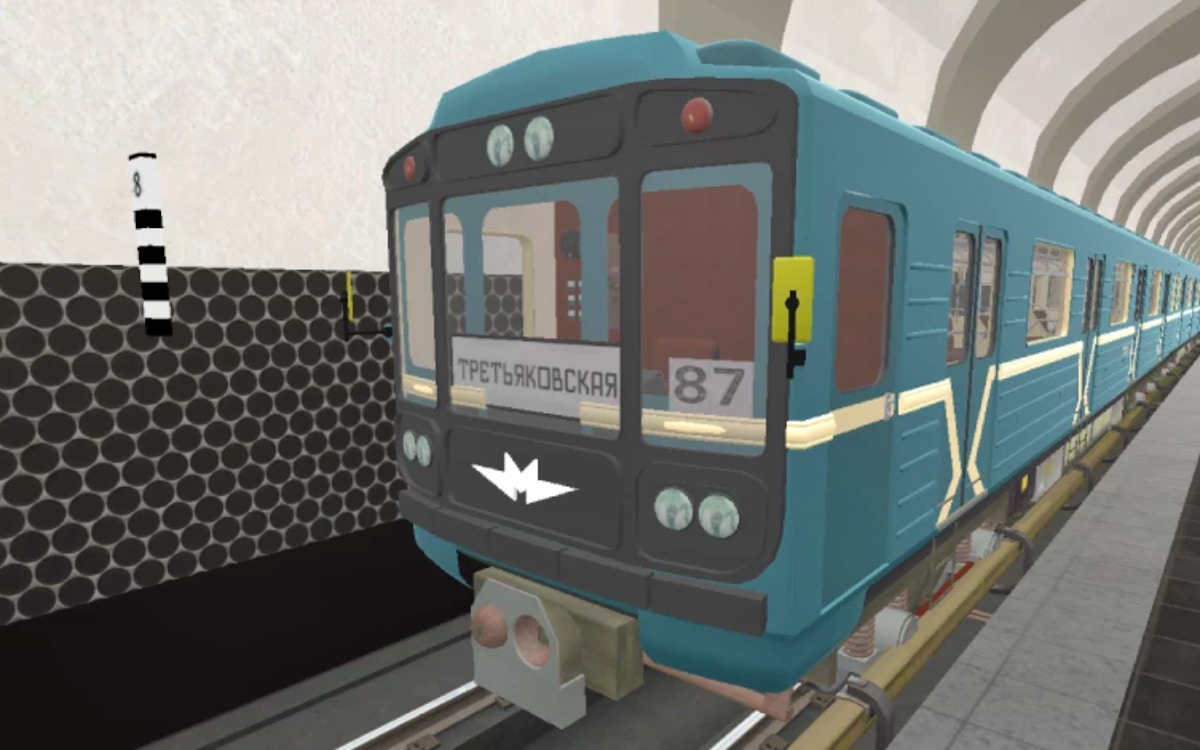 Moscow Metro Driver 3D game cover